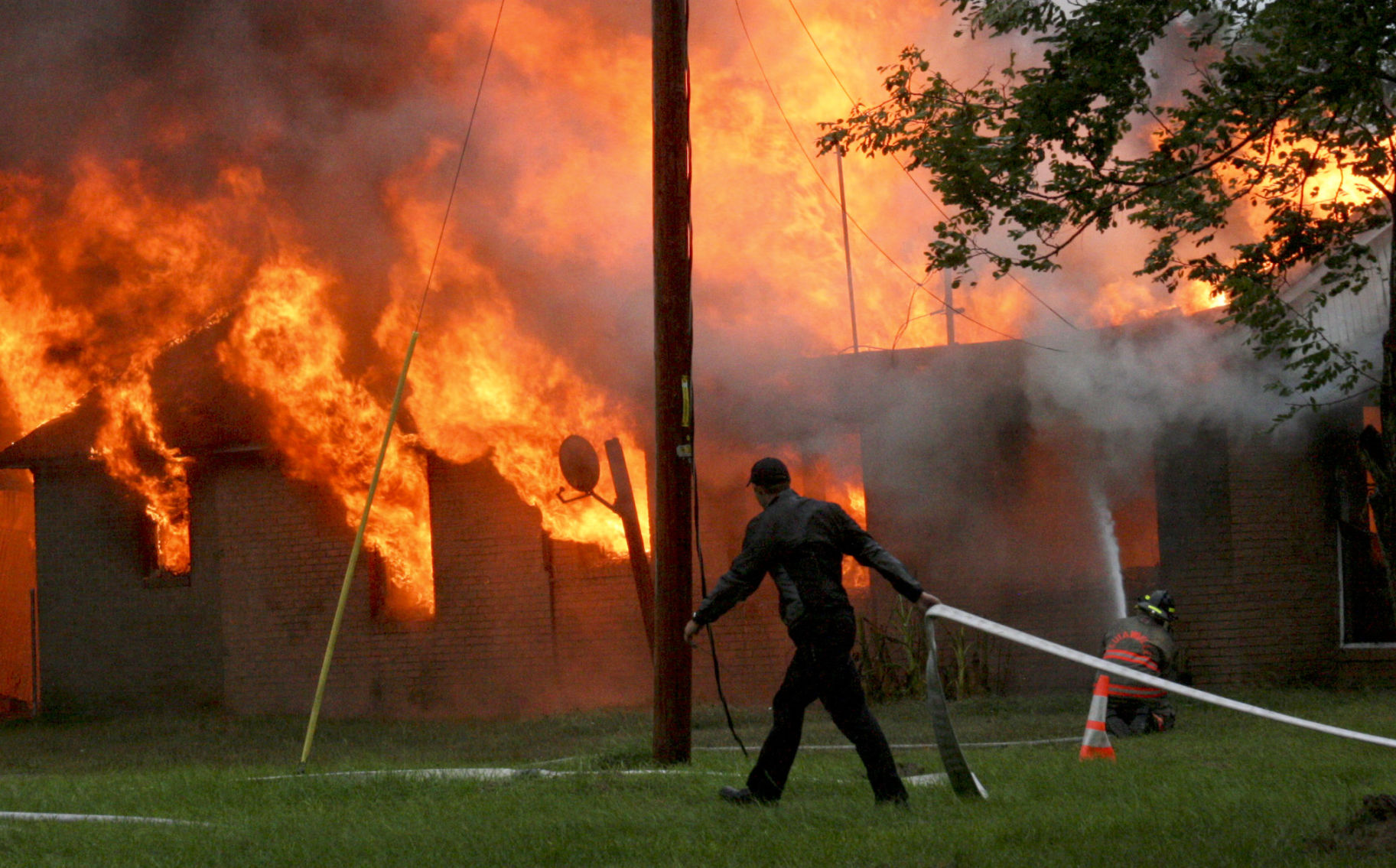 House Fire in Vance